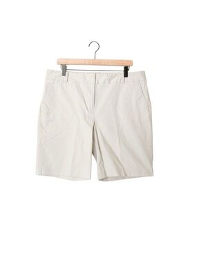 Talbots Light Cream Khaki Bermuda Chino Shorts